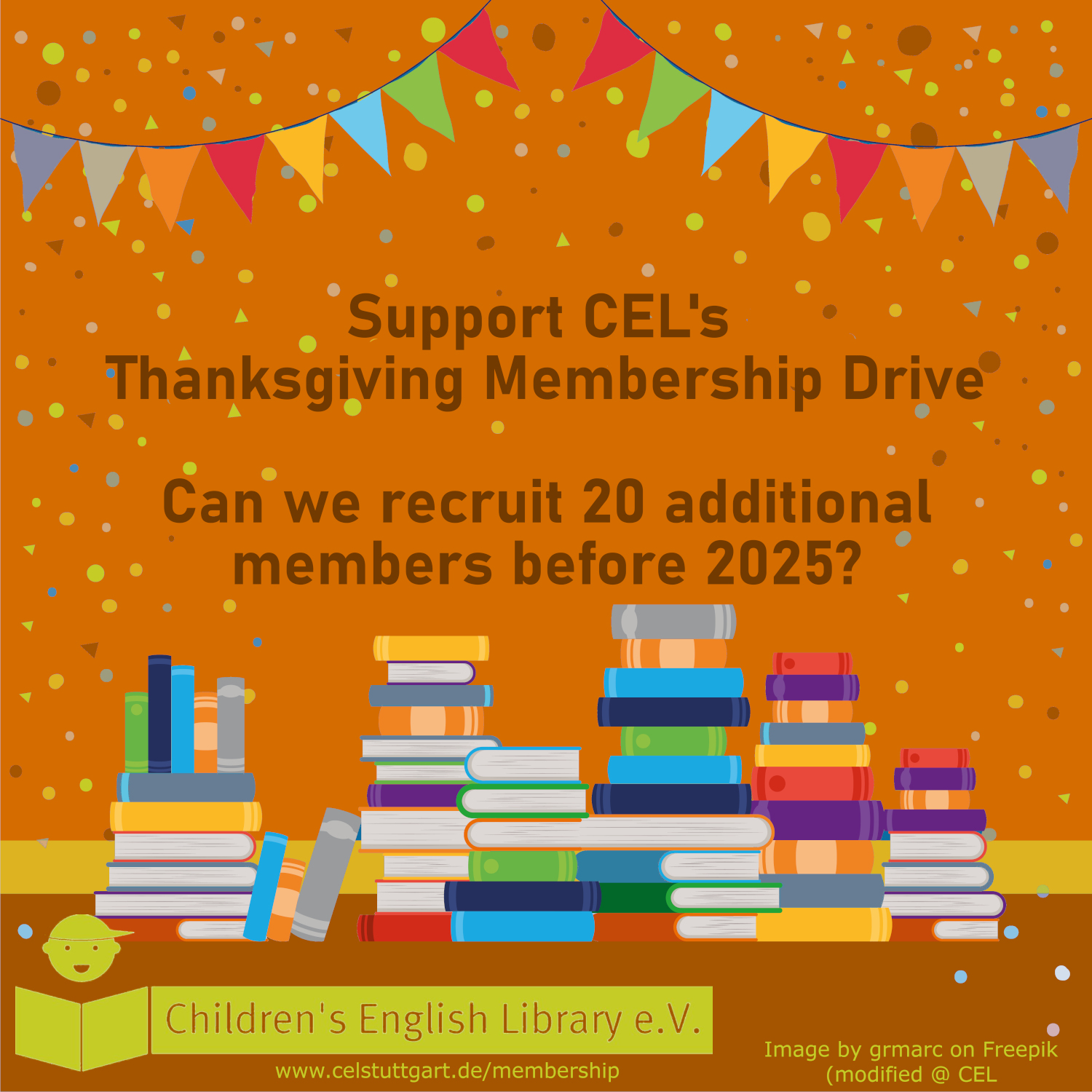 Thanksgiving Membership Drive Poster 